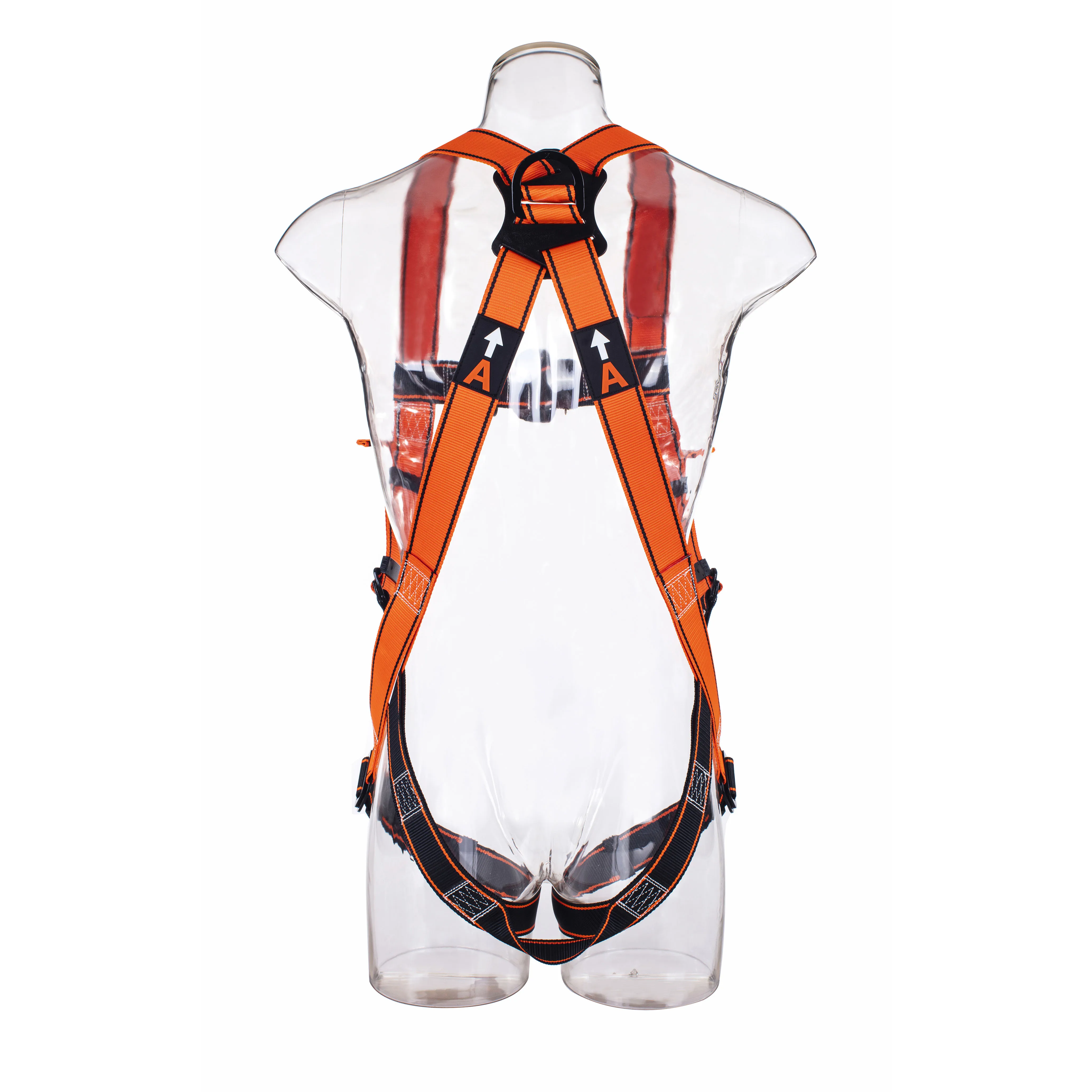 Aluminum buckles polyester webbing CE full body harness anti-falling safety harness
