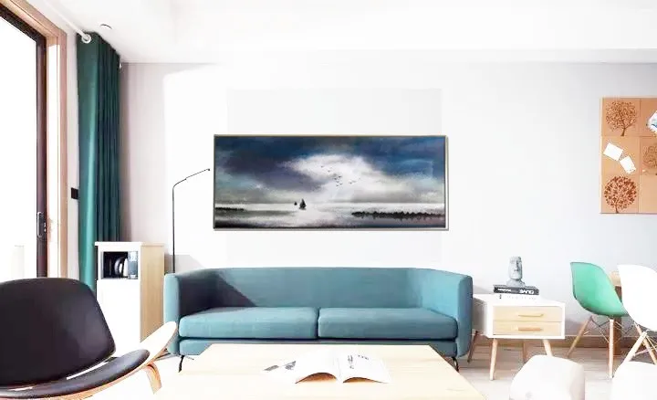 Modern Wall Canvas Home Decoration Seaview Printed Art