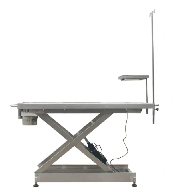 Veterinary Instruments Surgical Table Stainless Steel Vet Pet Operation Table for Animal Hospital