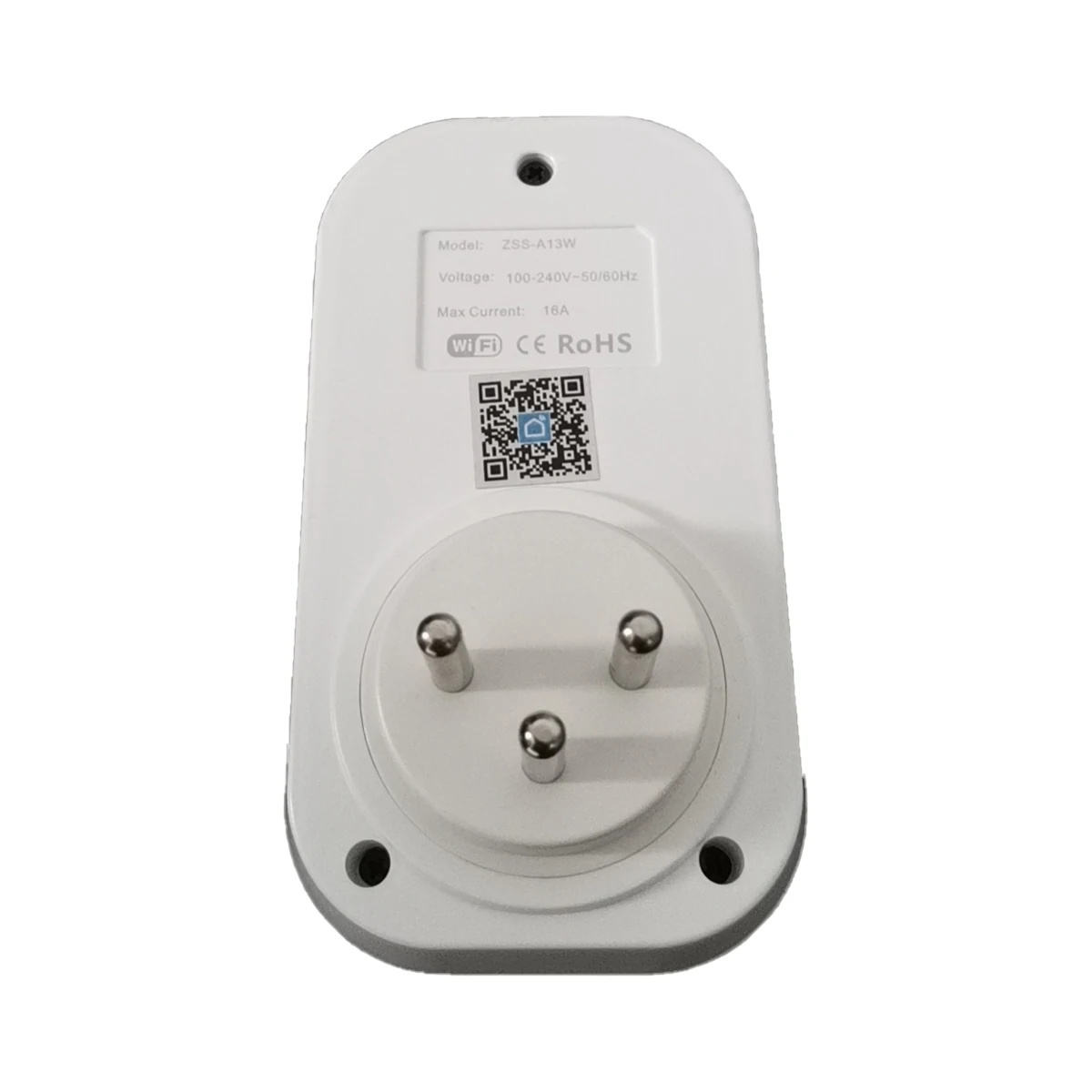 
Tuya Smart Life 10A Smart Plug Socket Israel standard Wifi Smart Plug Works with Alexa and Google Assistant White Key Power 
