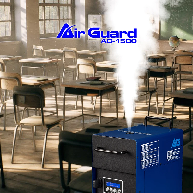 New Super anti epidemic remote control air sanitization made in Taiwan product  fog smoke machine