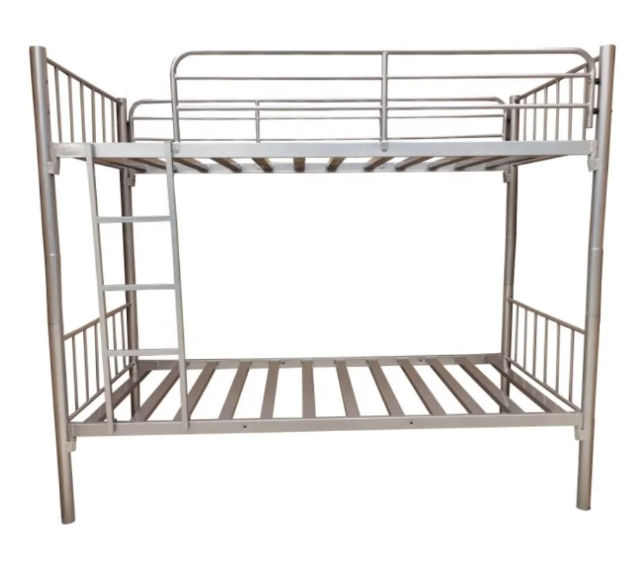 cheap price heavy duty dubai adult dormitory used detachable metal bunk bed