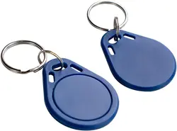 Sunlanrfid Plastic Customized  HF 13.56MHZ  RFID Information Share NXP  Mifare 1K Tag Fob