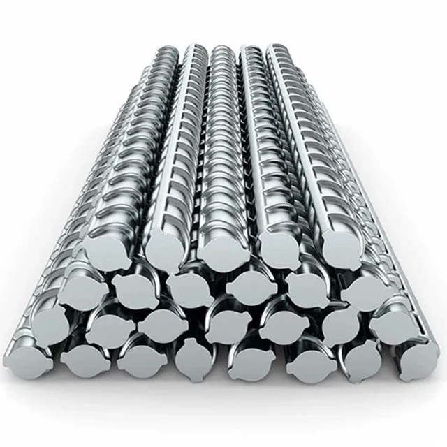 deformed steel rebars Steel Round Bars iron rods with HRB400 for wholesales  metals alloys