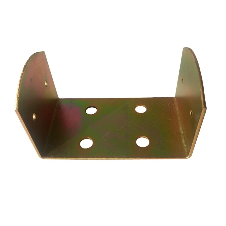 wood connector metal corner angle brackets for wood timber flat u shape