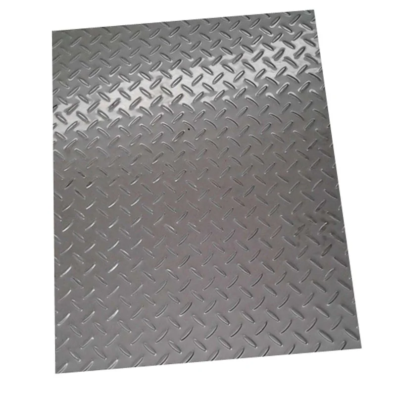 201 202 301 316 2B Finish Stainless Flooring Checkered Steel Sheet
