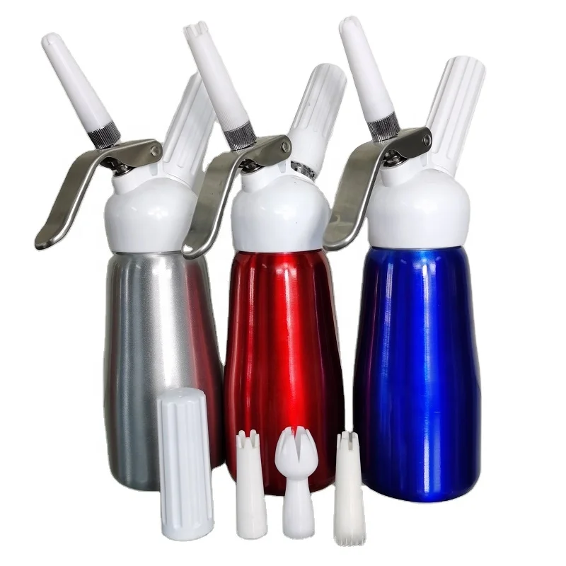 Wholesale N2O 100pcs 8g Nitrous Gas 500ml Cream Whipper Dispenser whipped cream spray