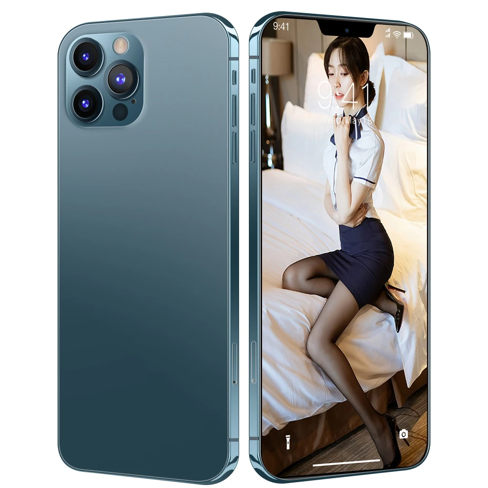 Мобильный телефон 5G 5600 мАч мобильный большой емкости с сеткой ОЗУ 16 ГБ + 512 аккумулятором 24 Мп 48 МП 5800 мач Android 10 0