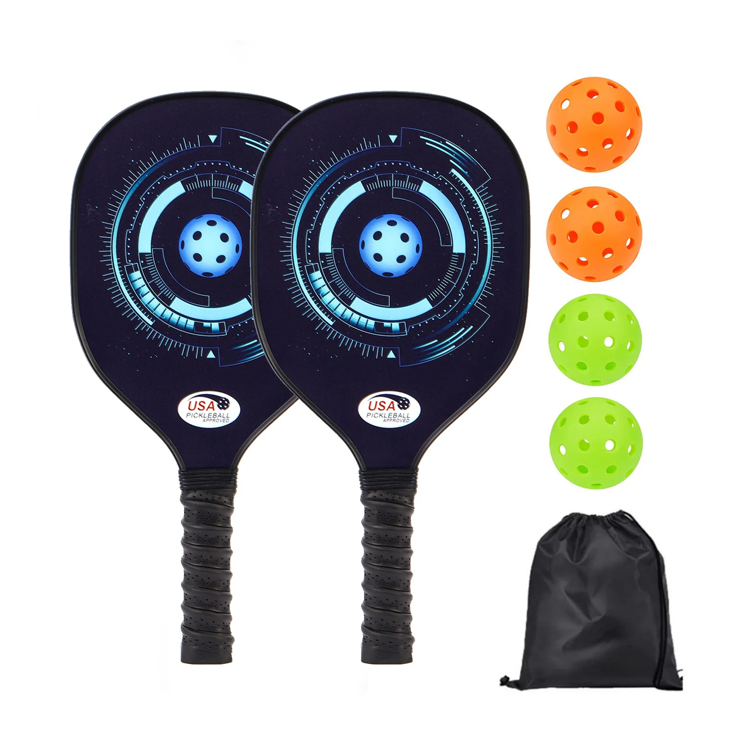 Pickleball powle USAPA одобренный Pro графитовый powleball Paddle/набор деревянных ядер легкая ракетка для пиклбола