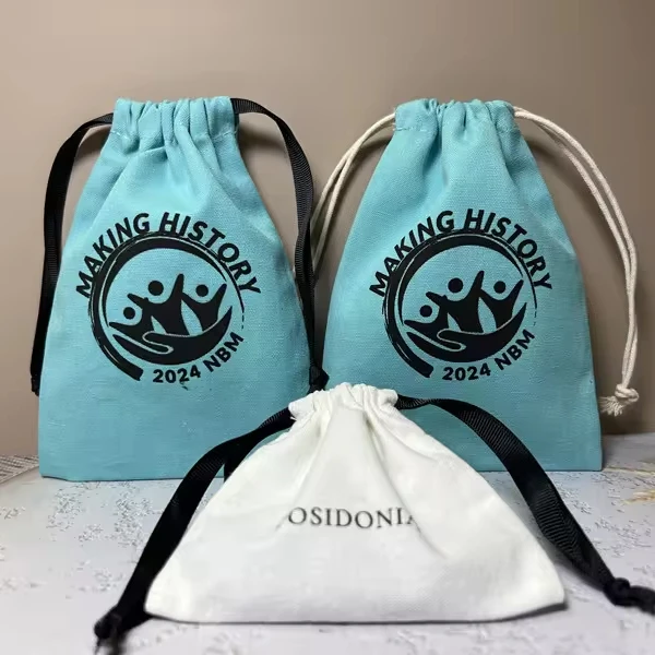 Custom logo printing Low MOQ Factory Custom Luxury gift Embroidery storage Satin Velvet  Lining Tarot Pouch Drawstring Bag