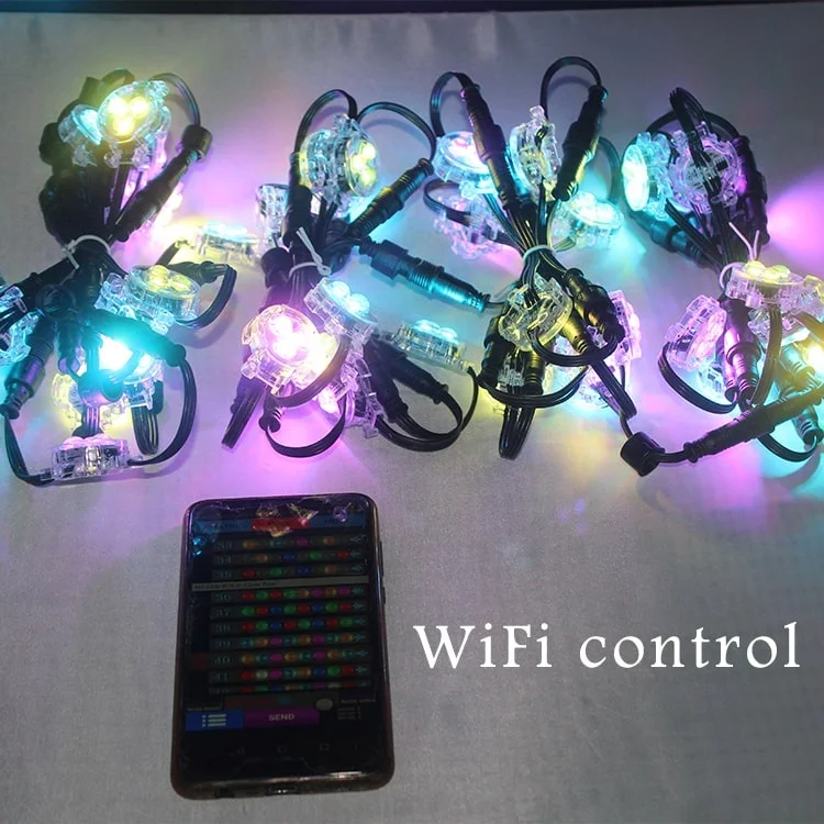 ul certificate in china bluetooth display creative lighted christmas deco room three village green houses led light for outdoor