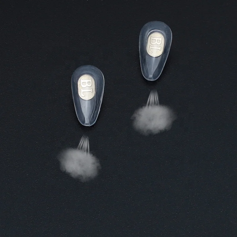 Soft Screw in anti-slip silicone nose pads for optical glasses accessories silicone nose pads