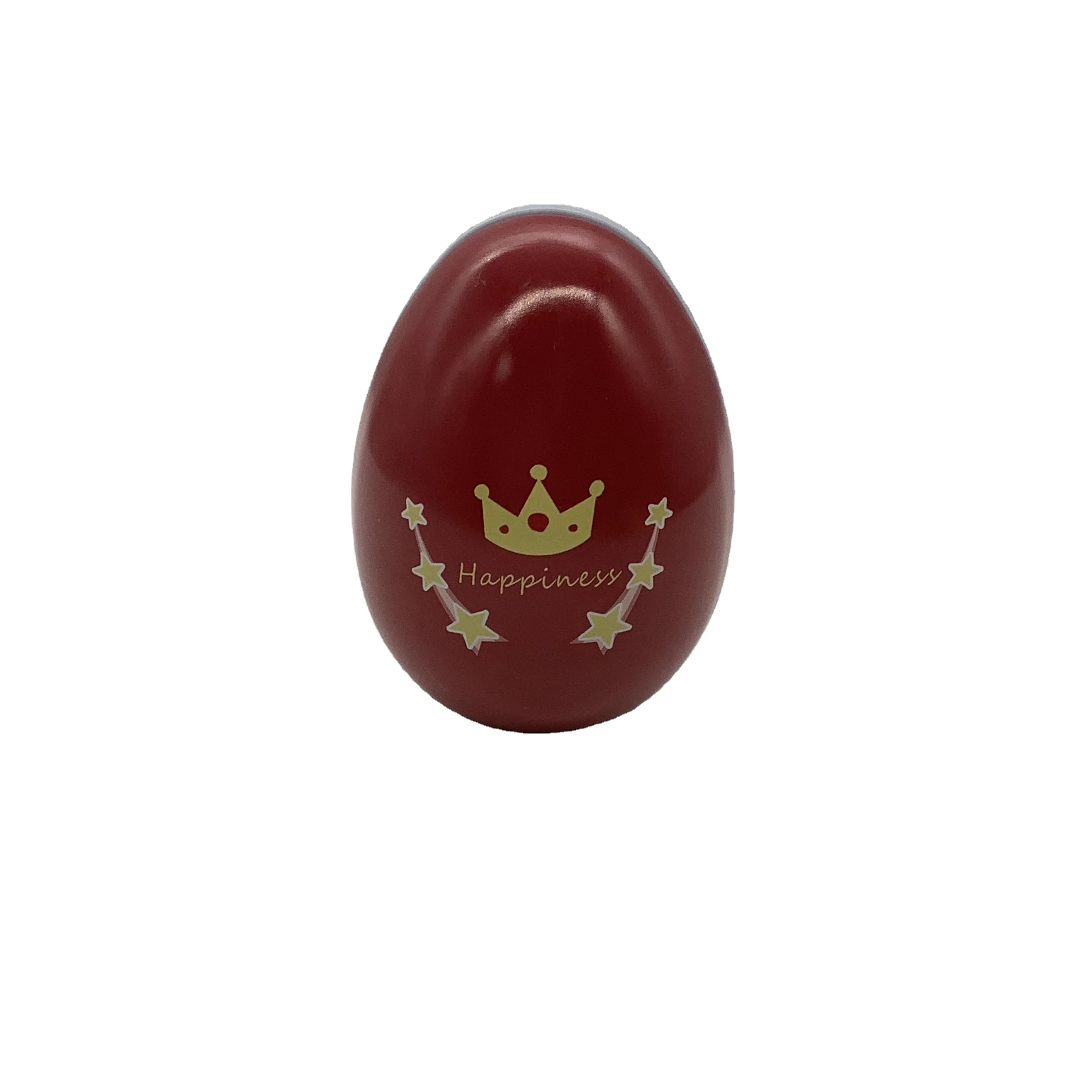 Egg Cartoon Figure Gift Tin Can Empty Tin Cans Sale Packing Metal Box