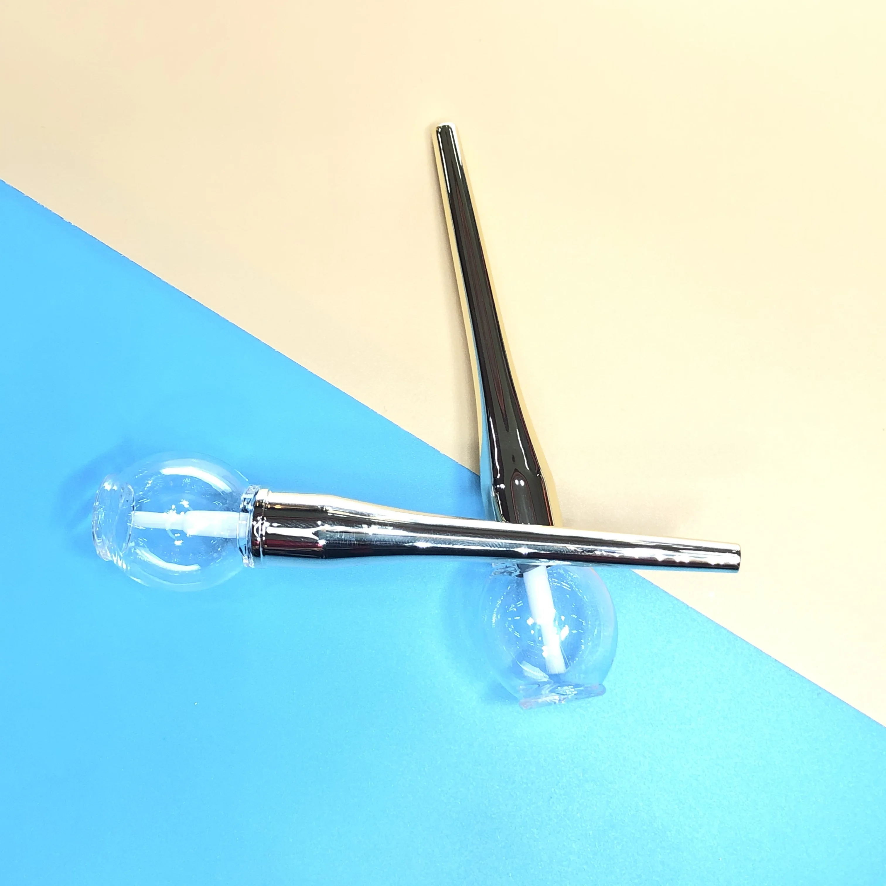 Custom cosmetics lollipop lip gloss tube container lipgloss packaging lipgloss tube