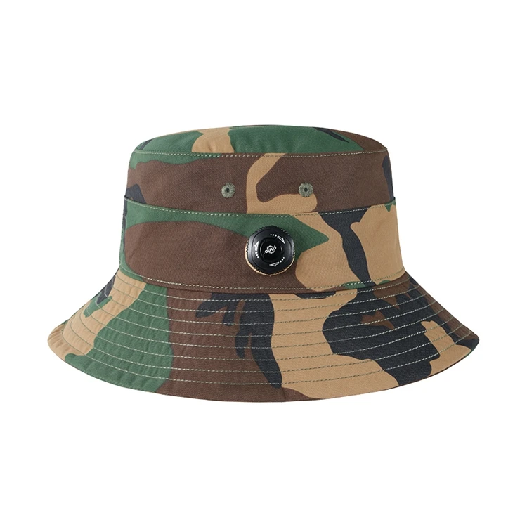 New leisure outdoor sun-shading and sun-proof adjustable fisherman hat