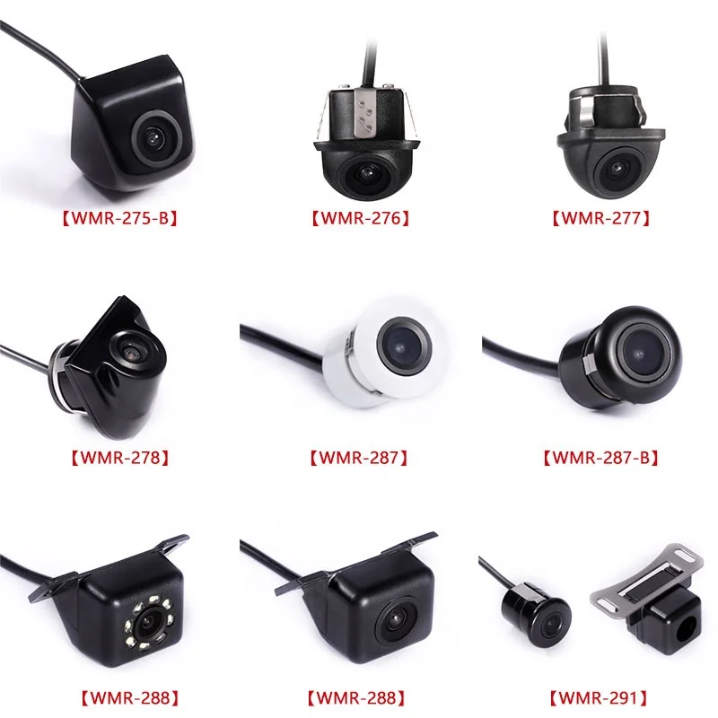 Wemaer Factory OEM ODM Super Wide Angle Backup Camera Full Color Night Vision Car Reverse Camera for car