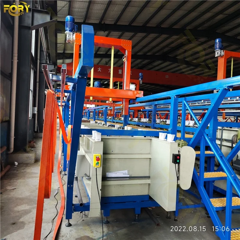 titanium anodizing rack electroplating production line aluminium anodizing line