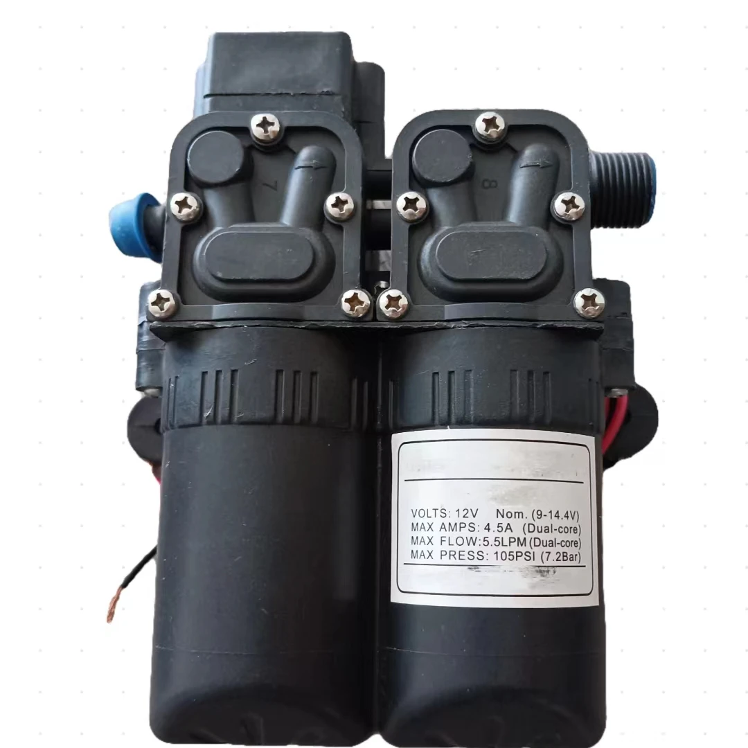 Electrical diaphragm pump agricultural 12v Self Priming high pressure 12v water pump prices list double  and single pump