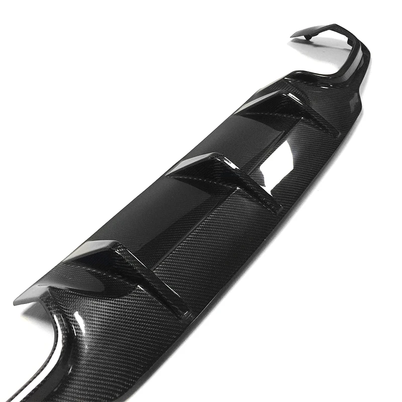 AMG Style Carbon Fiber Rear Bumper Diffuser For BENZ C Class C63  AMG 4-Door Sports 2012-2014 W204 C63  Rear Diffuser
