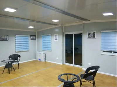 40 Ft Flat Pack Shipping Container Two Bedroom Prefab Container House