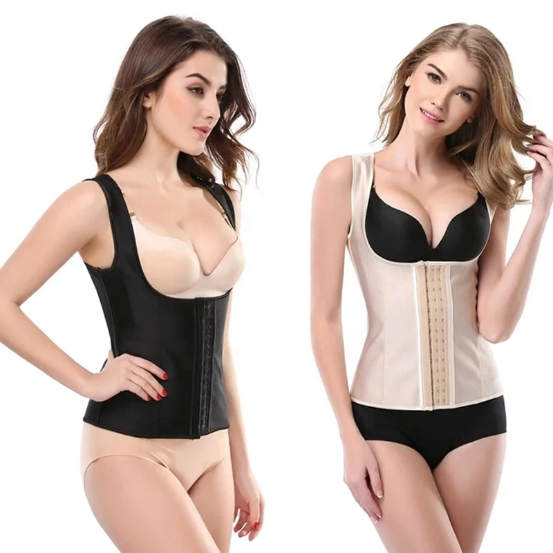 latex none adjustable straps natal tighten abdominal non pressure feeling warm plastic girdle corset Women Girdle belt