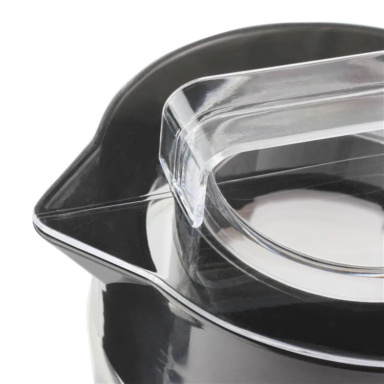 Cold Brew Coffee Maker by   Protective No Slip Base - 1.3L / 44oz Heavy Duty Glass Pitcher with Easy to Clean