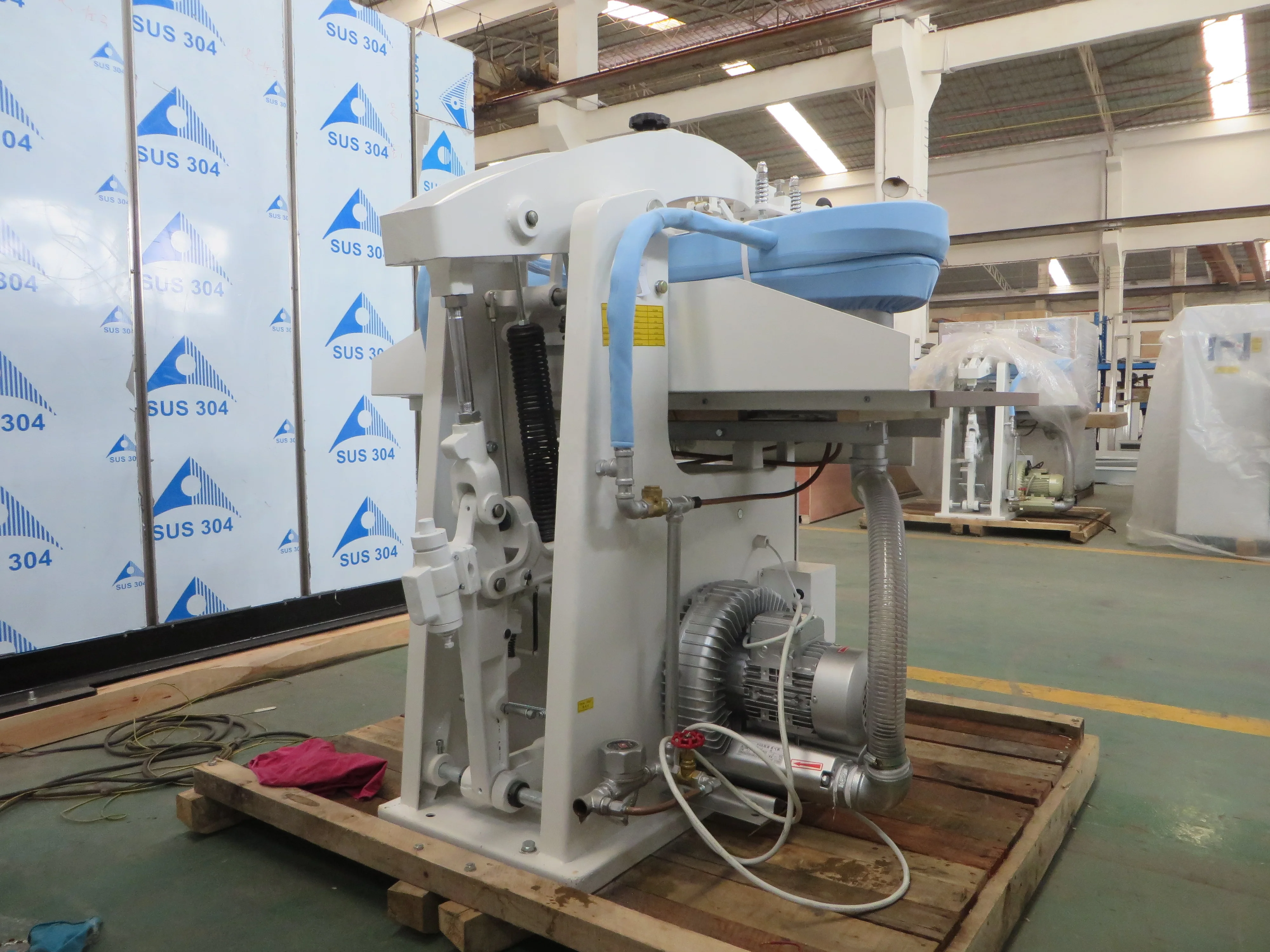 WJ type laundry press,laundry ironing steam press machine