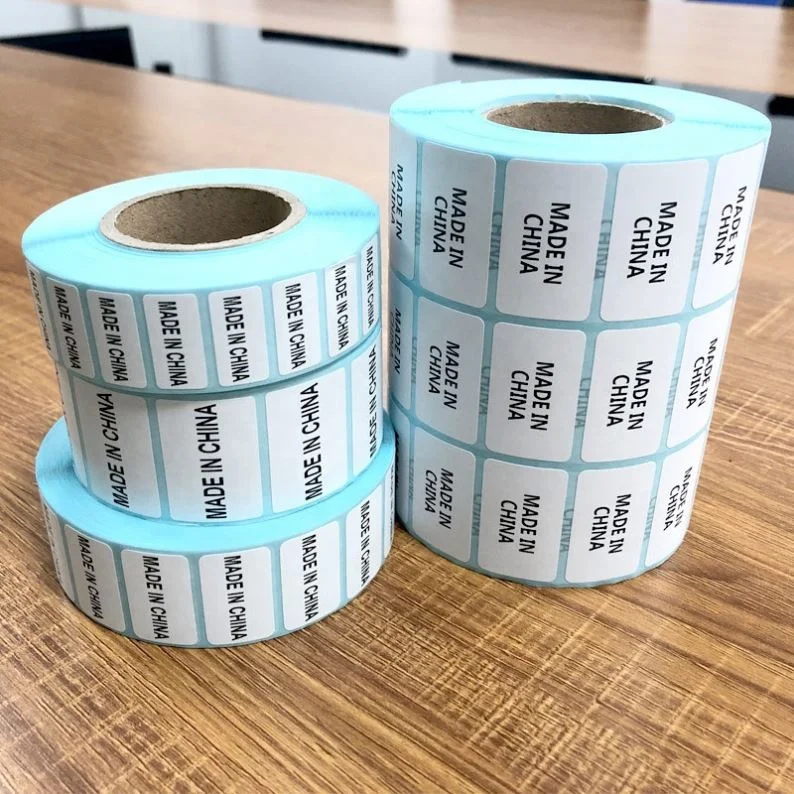 Leading Technology Environmental Plasticizer Resistance Adhesive Thermal Printer Industrial Labels Stickers