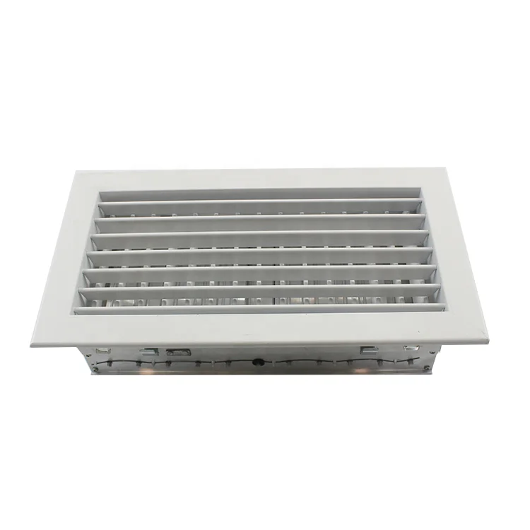 High Quality Wall vent  for HVAC whit Double Deflection Air Grille c/w OBD