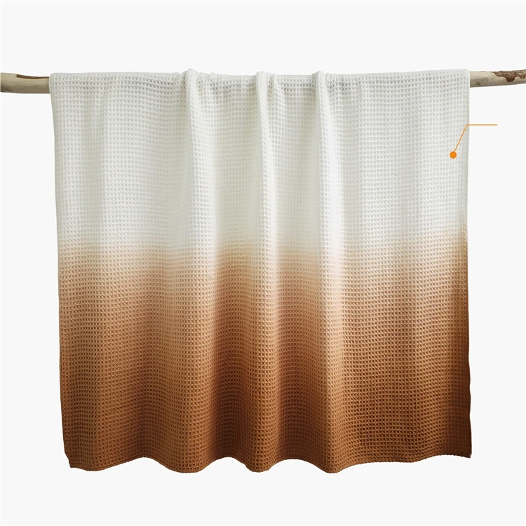 Wearable  Throw Cashmere Knitted Merino Plaid Throws Luxury Wool Soft Acrylic Blanket