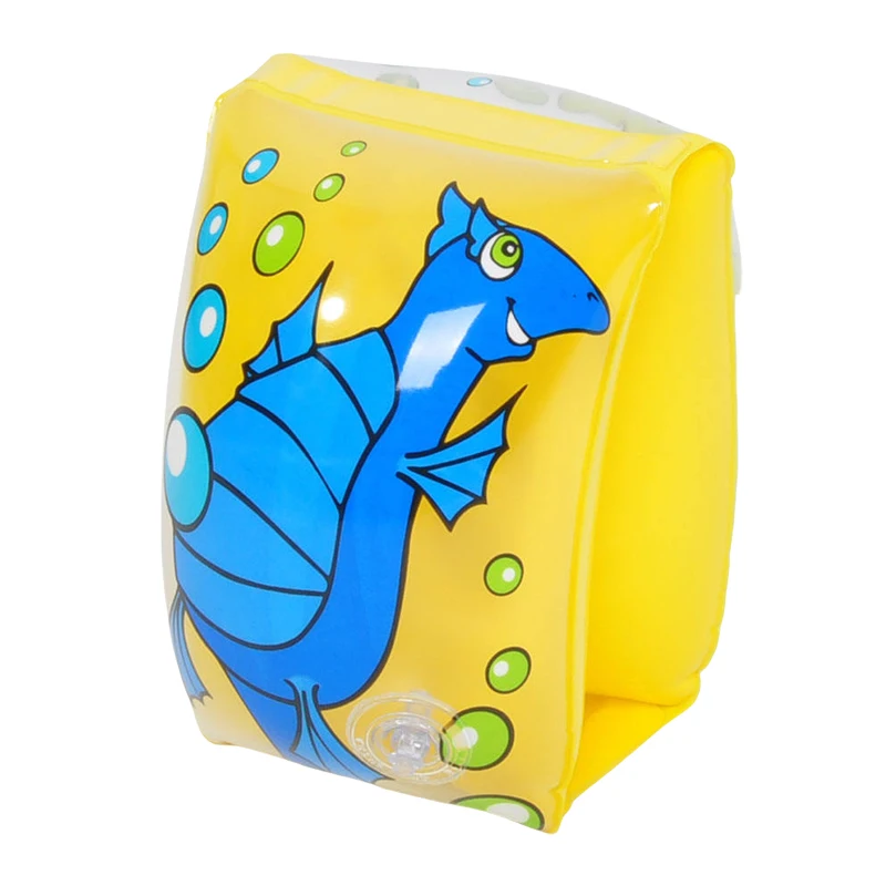 Custom PVC Floatation Sleeves Inflatable Arm Band Swim Roll-up Arm Ring