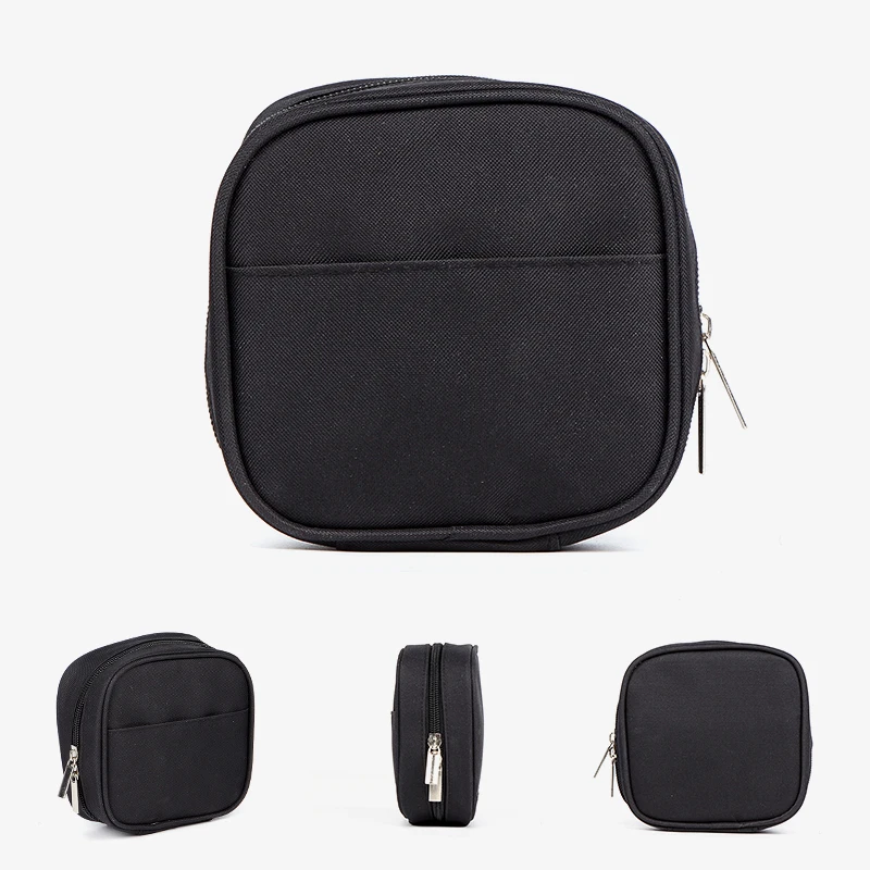 New Arrival Multi-function Carry Earphone Case Household Travel Headphone Storage With Zipper Mini