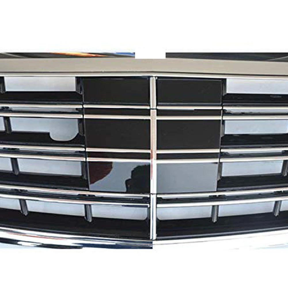 Fit 2014-2016 Front Bumper Chromed Grille Grill For Mercedes W222 S65 S550