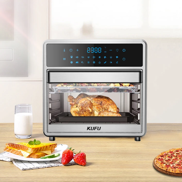 KUFU Stainless Steel Smart Multi Oil Free Air Fryer And Oven Hot Best Selling Air Fryer Oven With Grill Function
