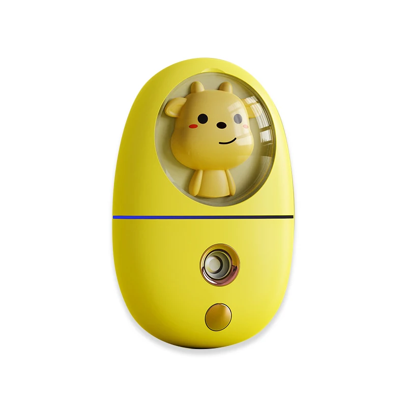 Moisturizing handheld portable instrument creative cute pet facial hydration beauty steamer nano sprayer