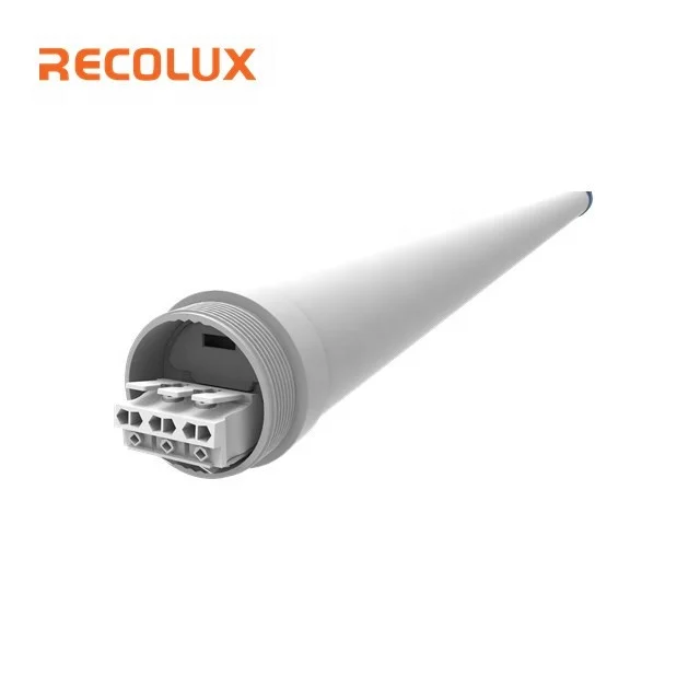 4ft 40W PMMA LED Batten fixture Waterproof LED Tube IP65 Tri-proof Light for Car Washing livestock Food Processing
