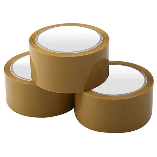 cinta de embalaje transparent and brown tape bopp packing clear adhesive tape