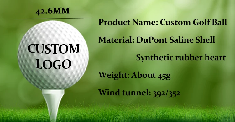 Golf Ball Custom Logo