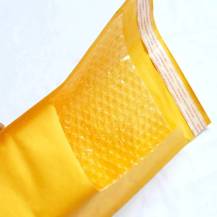 Wholesale Air Bubble Cushioned Bags High Quality Kraft paper Bubble Envelope for Shipping