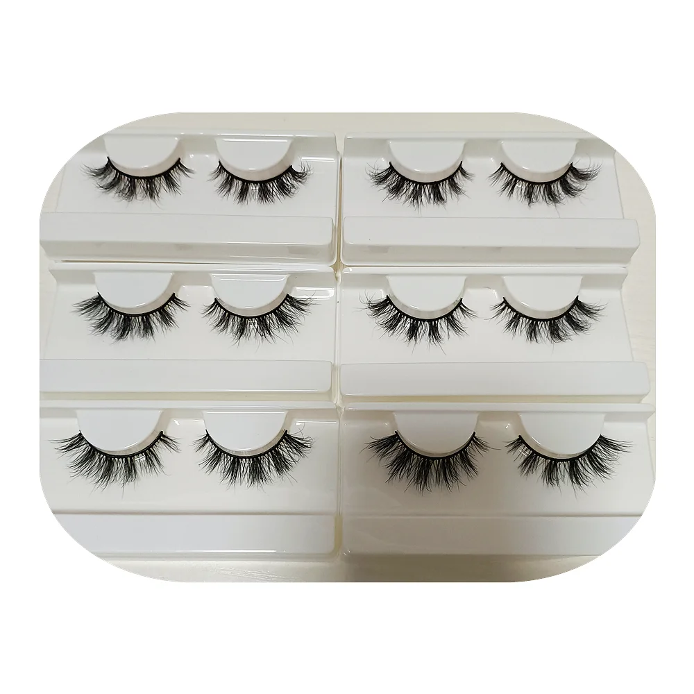 HF87 Mink Lashes 3d Wholesale Vendor 3d Mink Eyelashes Vendor Bulk Eyelashes Mink Cruelty-free Handmade Eyelashes