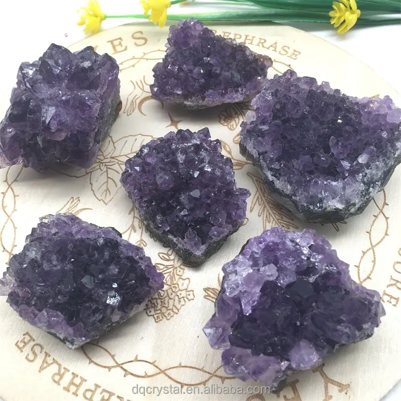 Factory Price Bulk Natural Crystal Raw Amethyst Cluster Purple Rough Crystal Amethyst Geode Cluster for decoration