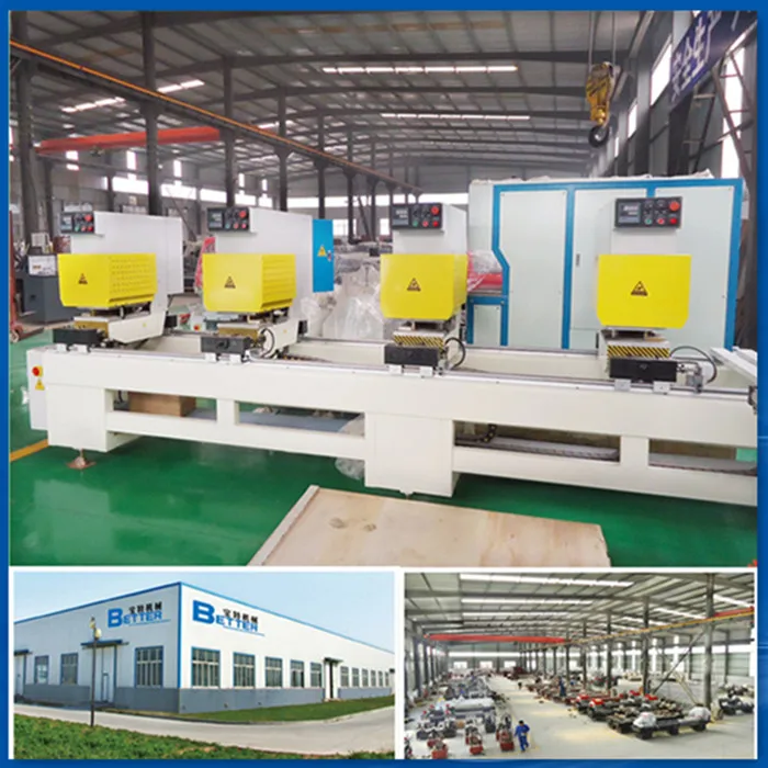 Plastic windows manufacturing machine