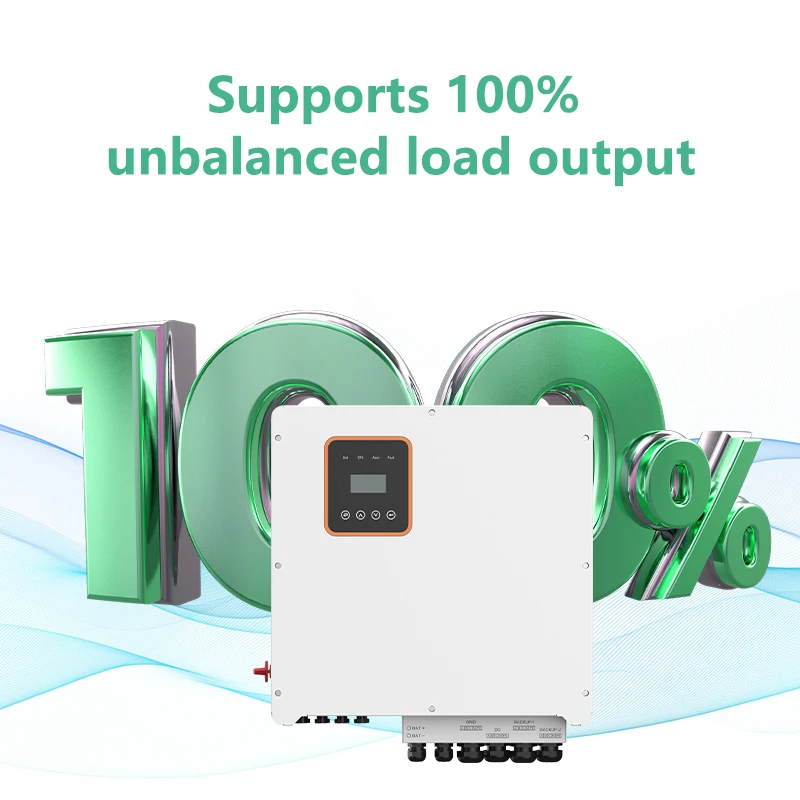 Zhimai Inverter Solar 8kW 10kW Hybrid Inverter 12kW 15kW Three Phase Inverter