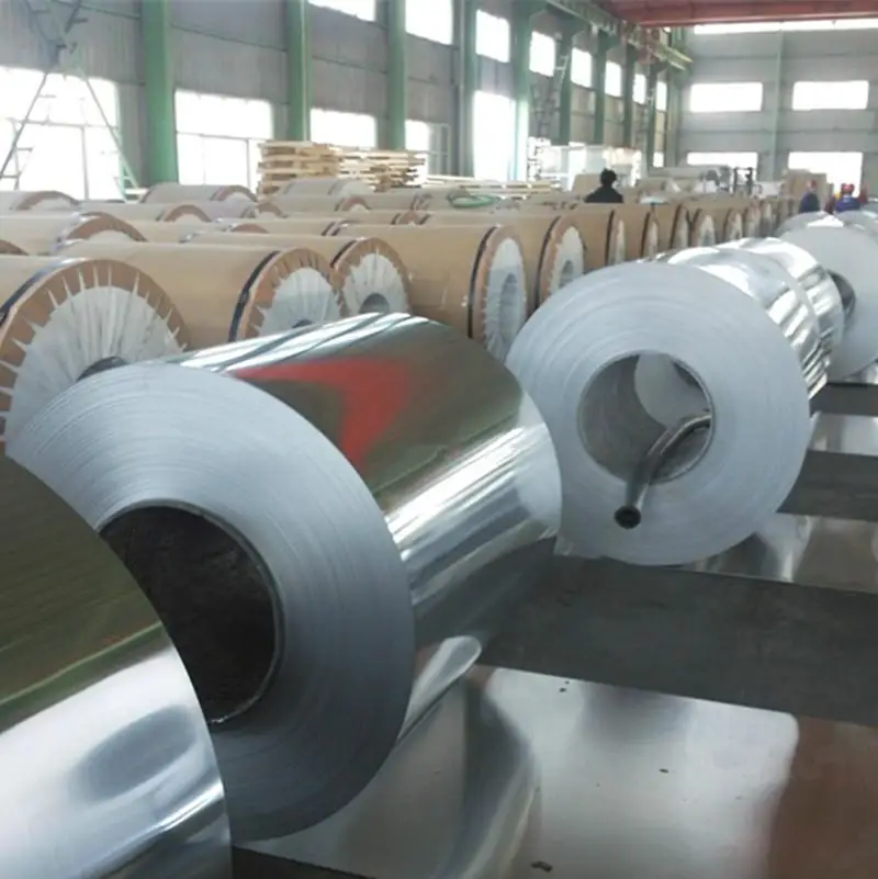 Best Quality 8011 H14 H16 H18 Kitchen Jumbo Roll Aluminum Foil Price Per Ton Aluminum Coil