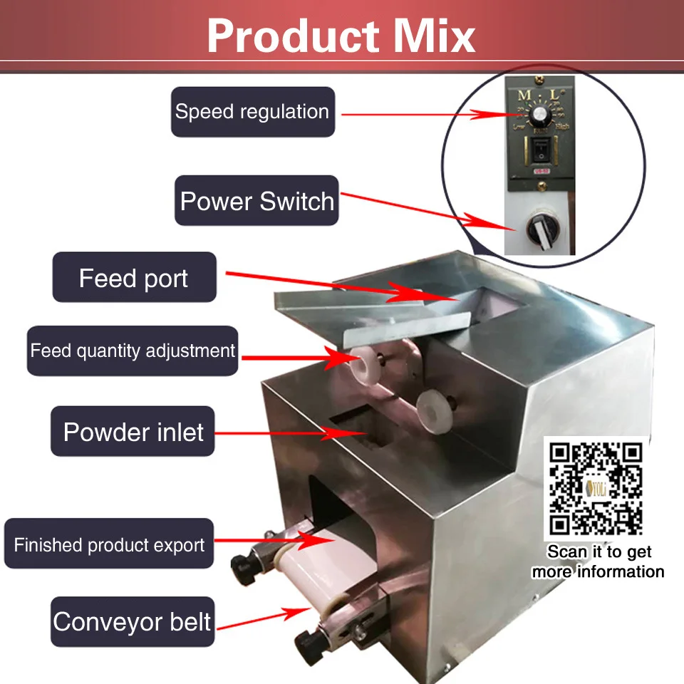 
New automatic imitation handmade dumpling skin machine catering equipment buns wonton skin wonton machine 110/220v 