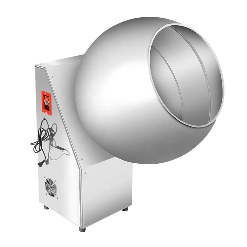 Round glutinous rice ball making machine/disk fried peanuts seasoning machine