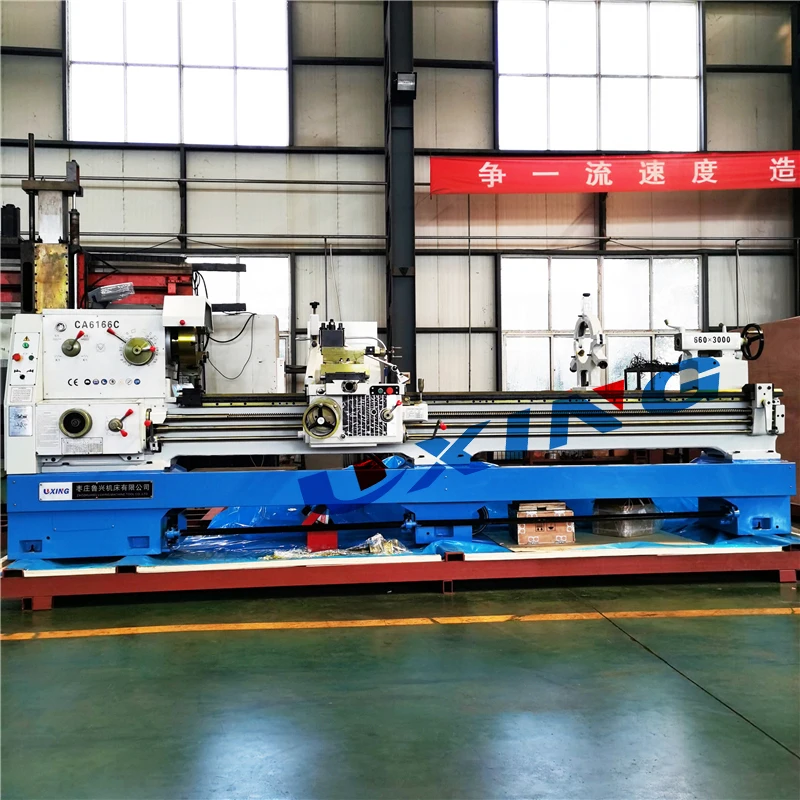 Stable manual conventional paralel lathe machine horizontal metal turning manual tengzhou CA6250 specification dalian for sale