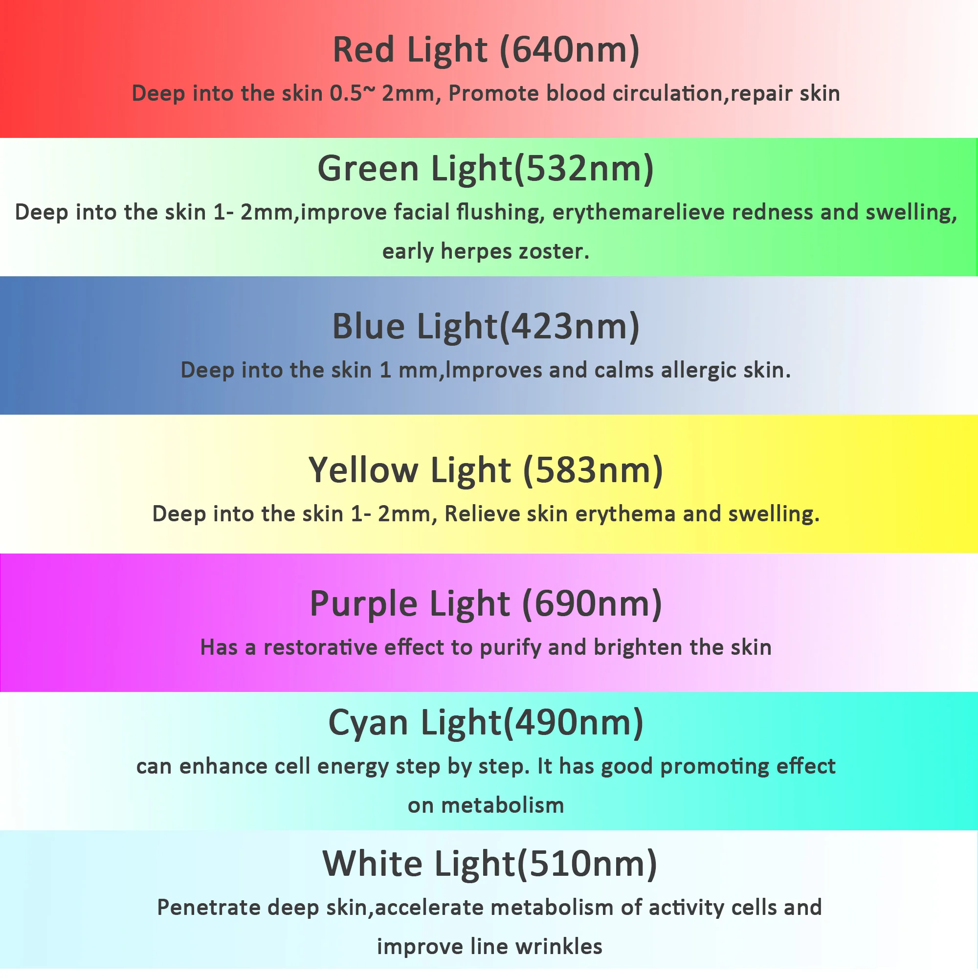 2024 led face light therapy photon red panel machine device infared facial pdt glasses anti-aging