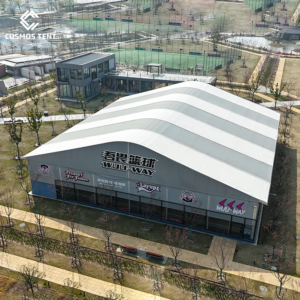 Marathon Event Tent Outdoor Basketball Court Tent Temporary Event Tent Build