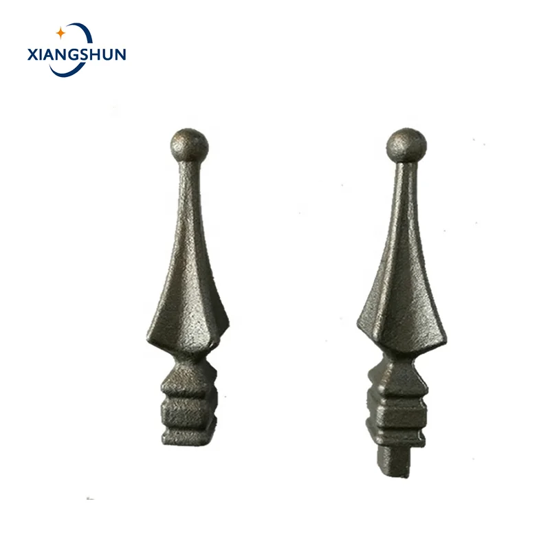 Forged steel gate ornaments>>Cast iron fence ornaments>>Wrought Iron Fence Spears Gate ornaments for top post